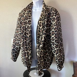 Silky Leopard jacket
